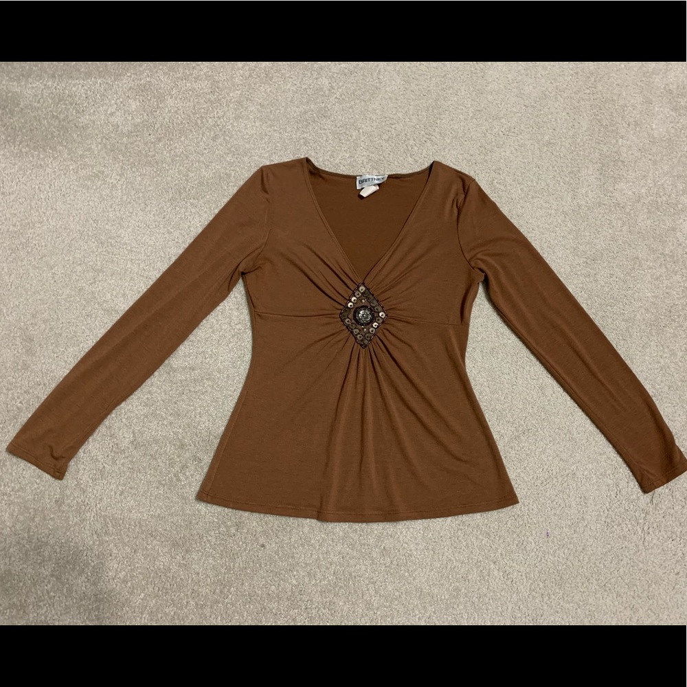 Brown top